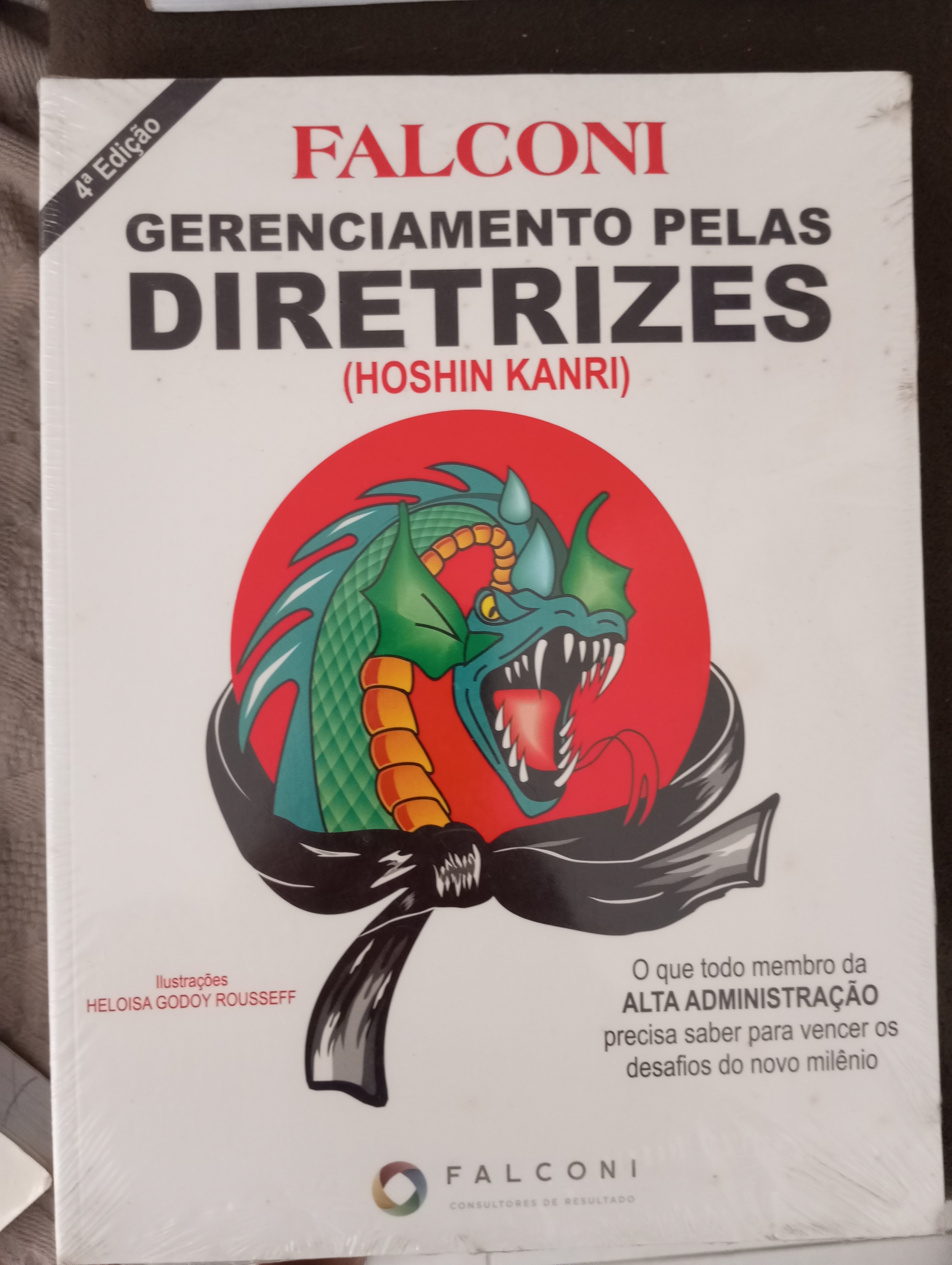 Livro Falconi 4° edição Gerenciamento pelas Diretrizes  (novo) + gerenciamento da rotina (usado bom estado)