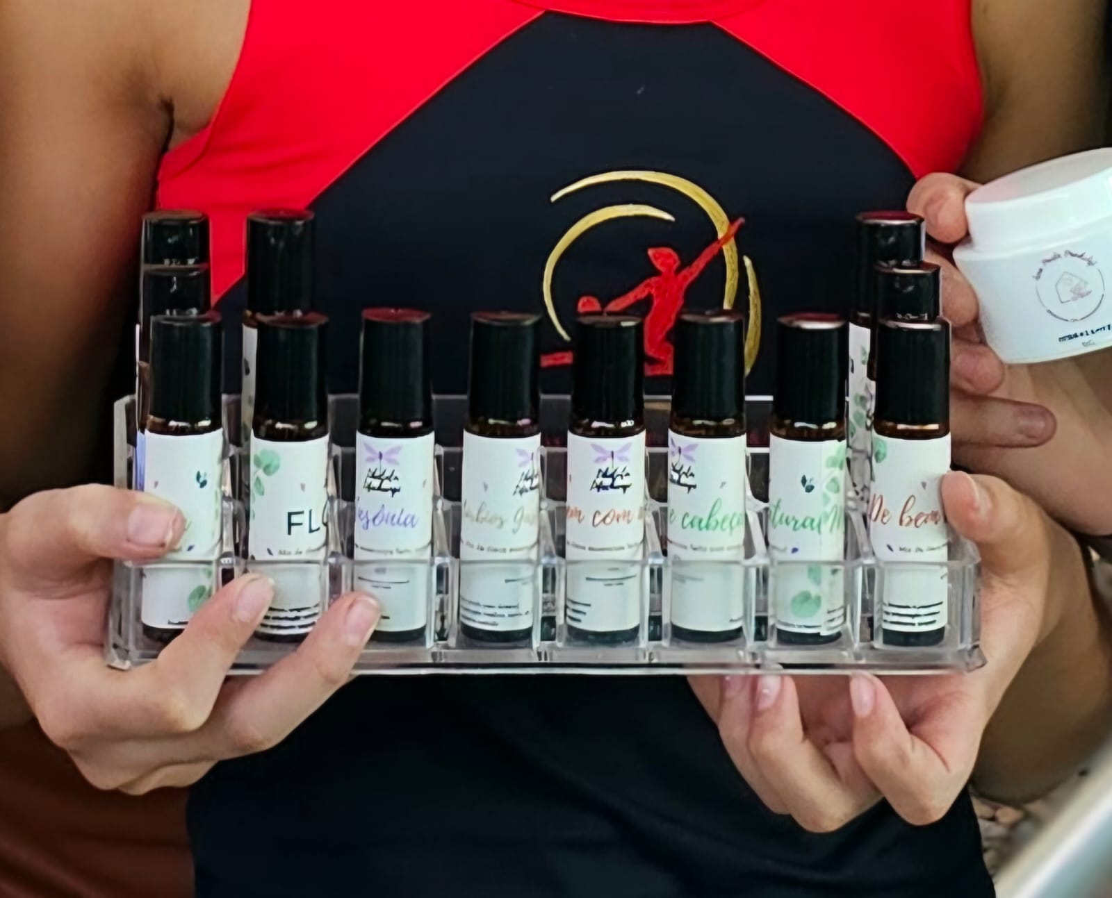 Rollon de óleos essenciais